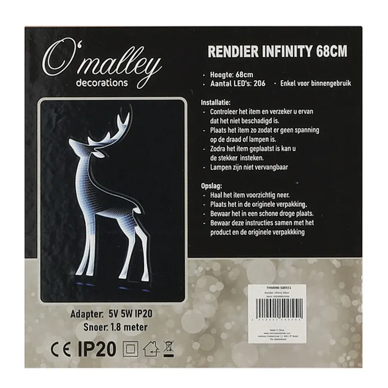 Rendier Infinity 68 cm