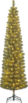 Smalle kerstboom met ledverlichting